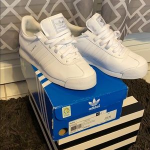 Adidas white Samoa sneakers